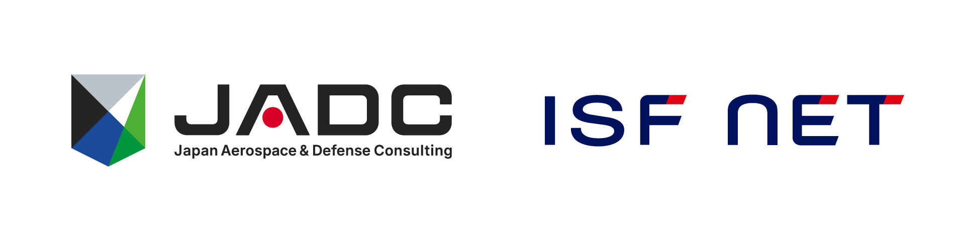 JADCロゴ、ISF netロゴ
